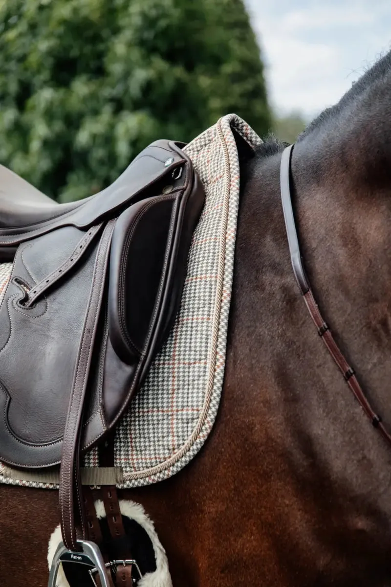 Pied de Poule Saddle Pad | Kentucky Horsewear