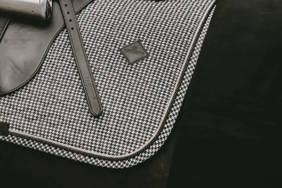 Pied de Poule Saddle Pad | Kentucky Horsewear