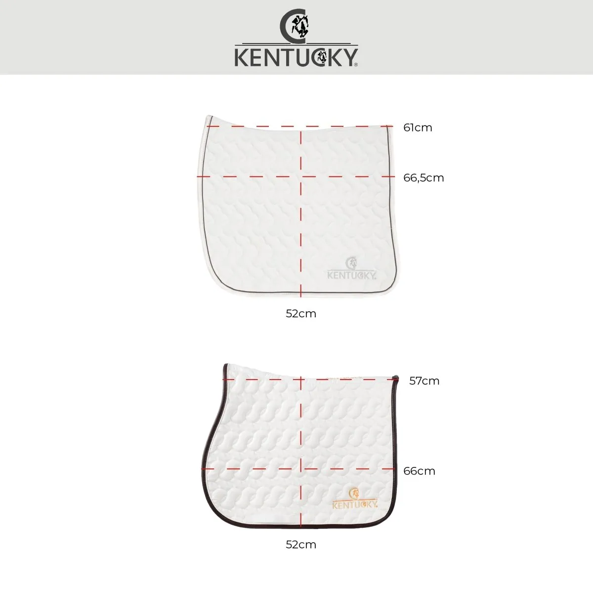 Pied de Poule Saddle Pad | Kentucky Horsewear
