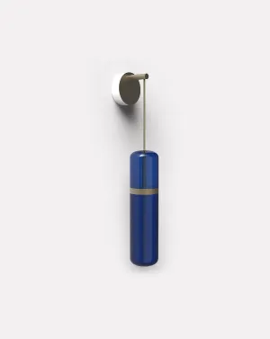 Pill Blue Wall Light