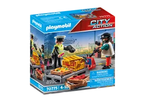 Playmobil City Action Cargo Customs Check