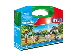 Playmobil City Life Puppy Playtime Carry Case