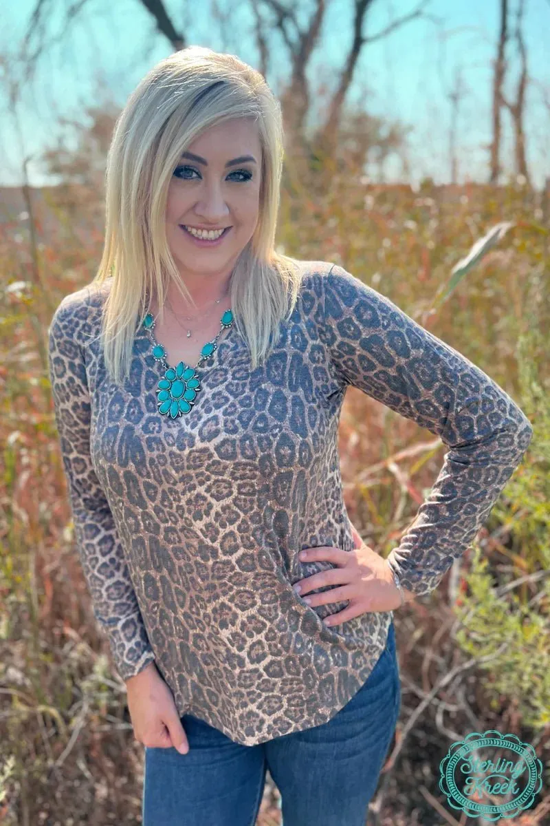 Plus Cheetah Chic Top