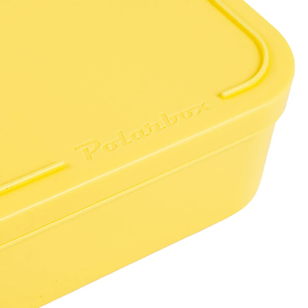 Polarbox 6 Liters Summer Pop Cooler Bag with 2 Containers Amarillo - Rosa Pop
