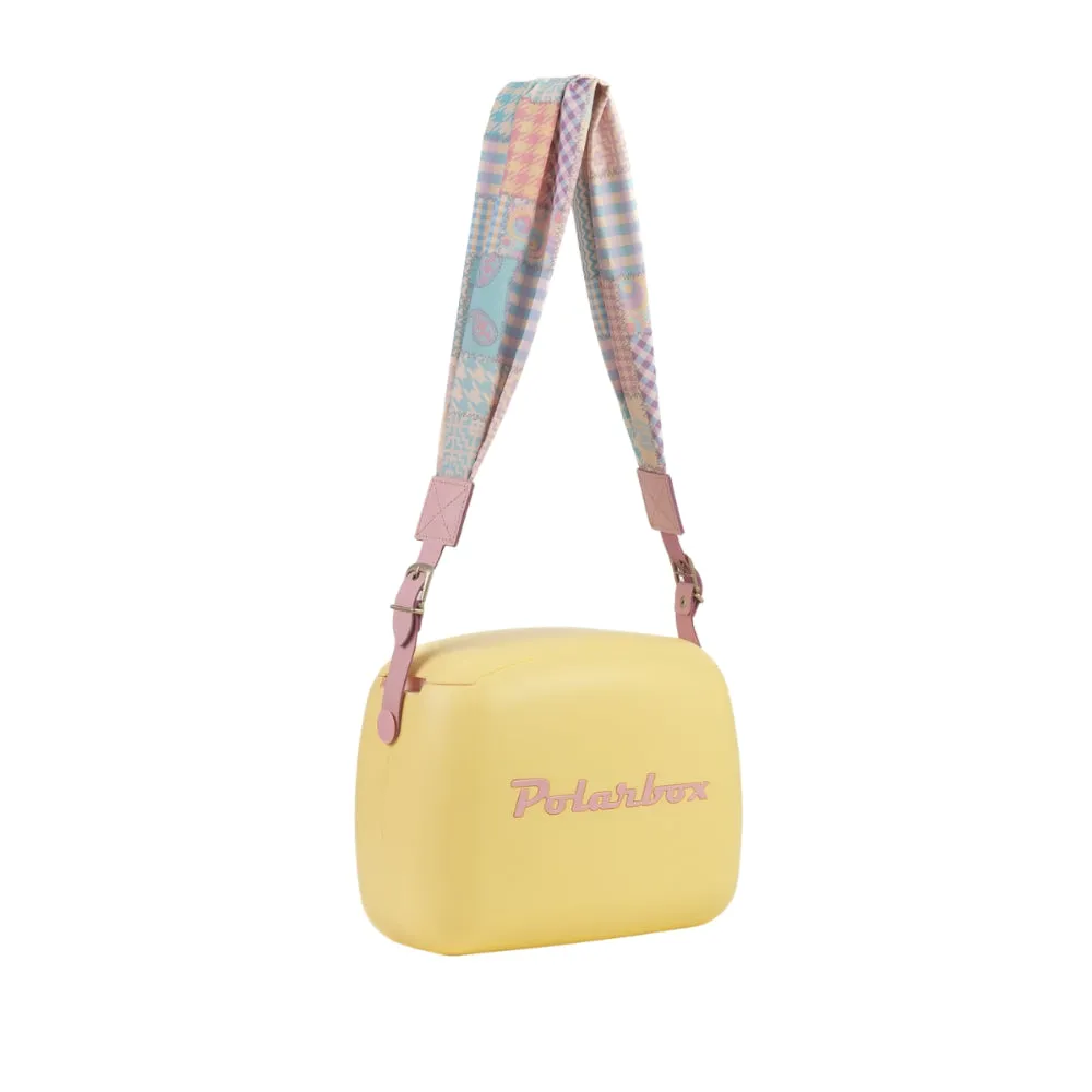 Polarbox 6 Liters Summer Pop Cooler Bag with 2 Containers Amarillo - Rosa Pop