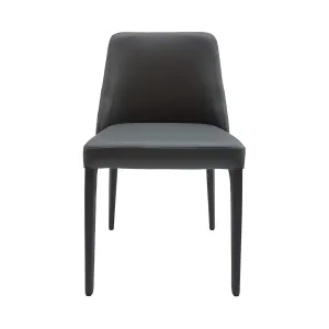 POLLY Full Leather Dining Chair - Bellini