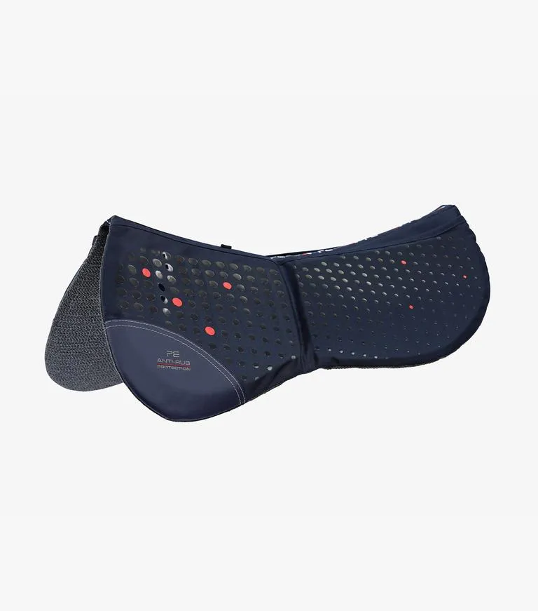 Premier Equine Tech Grip Pro Anti-Slip Correction Saddle Half Pad with shims