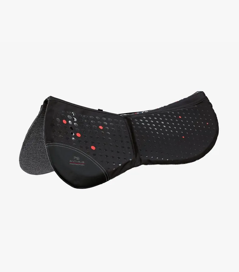 Premier Equine Tech Grip Pro Anti-Slip Correction Saddle Half Pad with shims