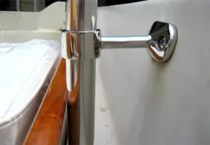 Rail Stanchion ''Stand-Off'' 105 Degree X 2 1/8''- Fits Boston Whaler 15'-17'