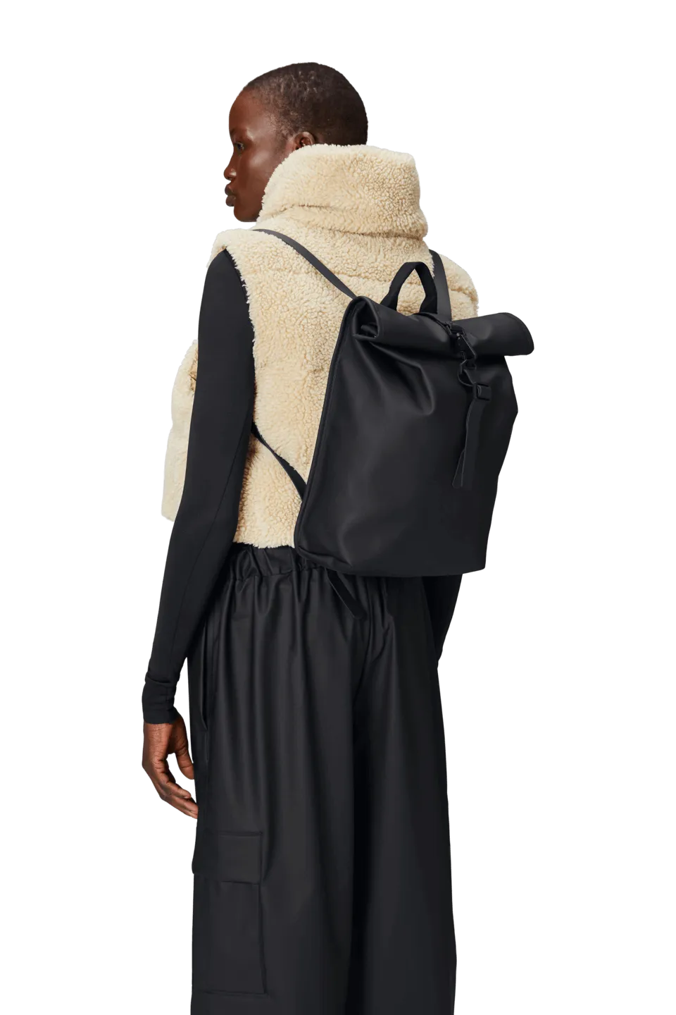 Rains Rolltop Mini Rucksack | Waterproof