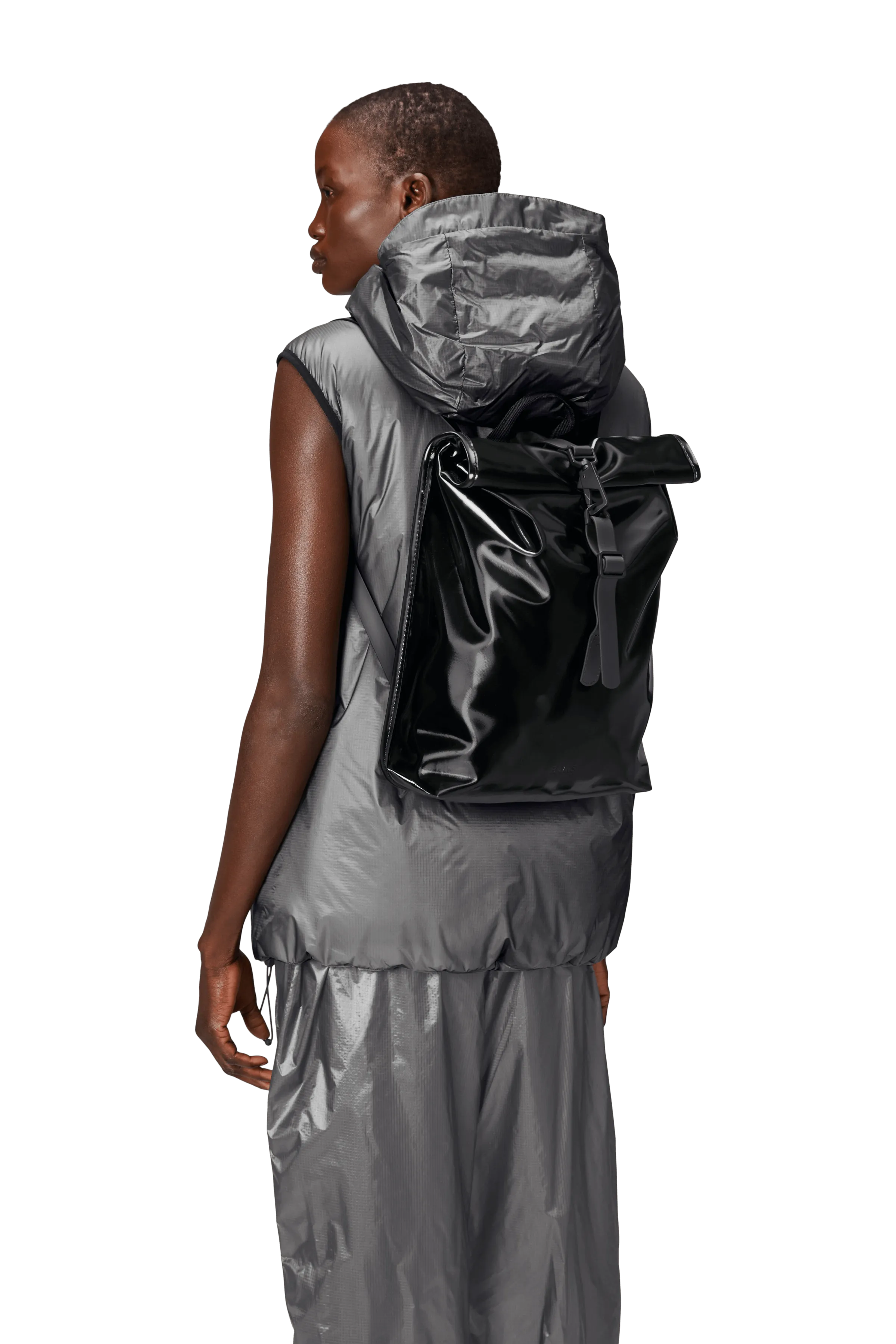 Rains Rolltop Mini Rucksack | Waterproof