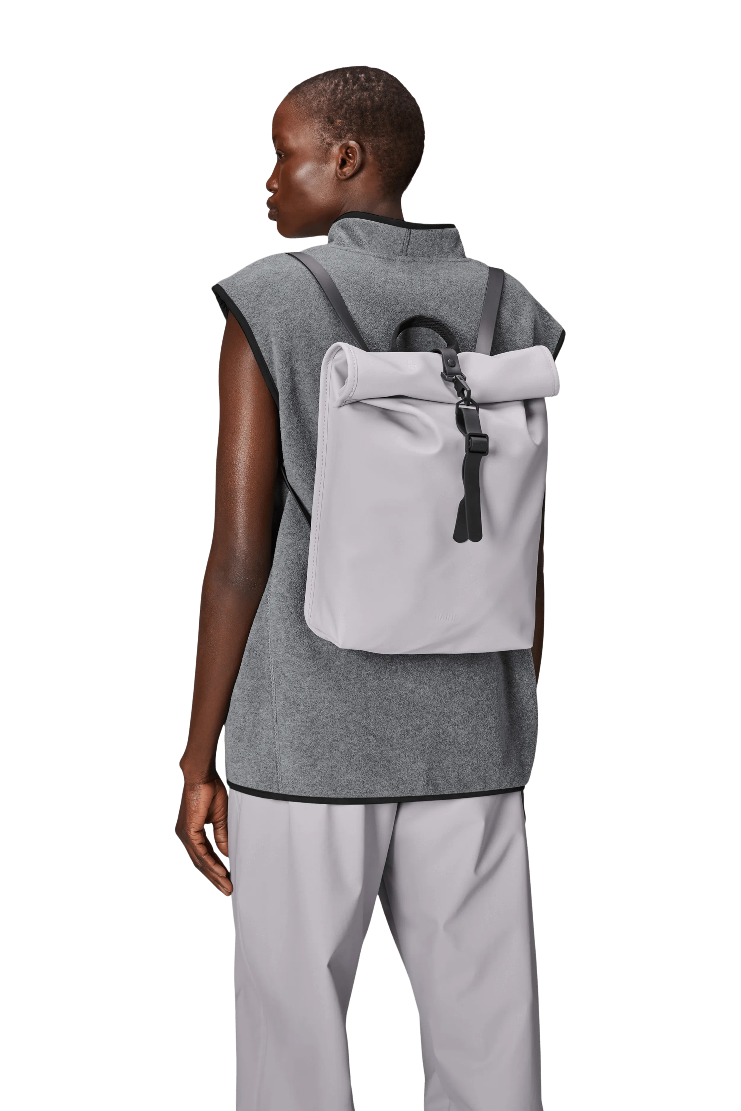 Rains Rolltop Mini Rucksack | Waterproof