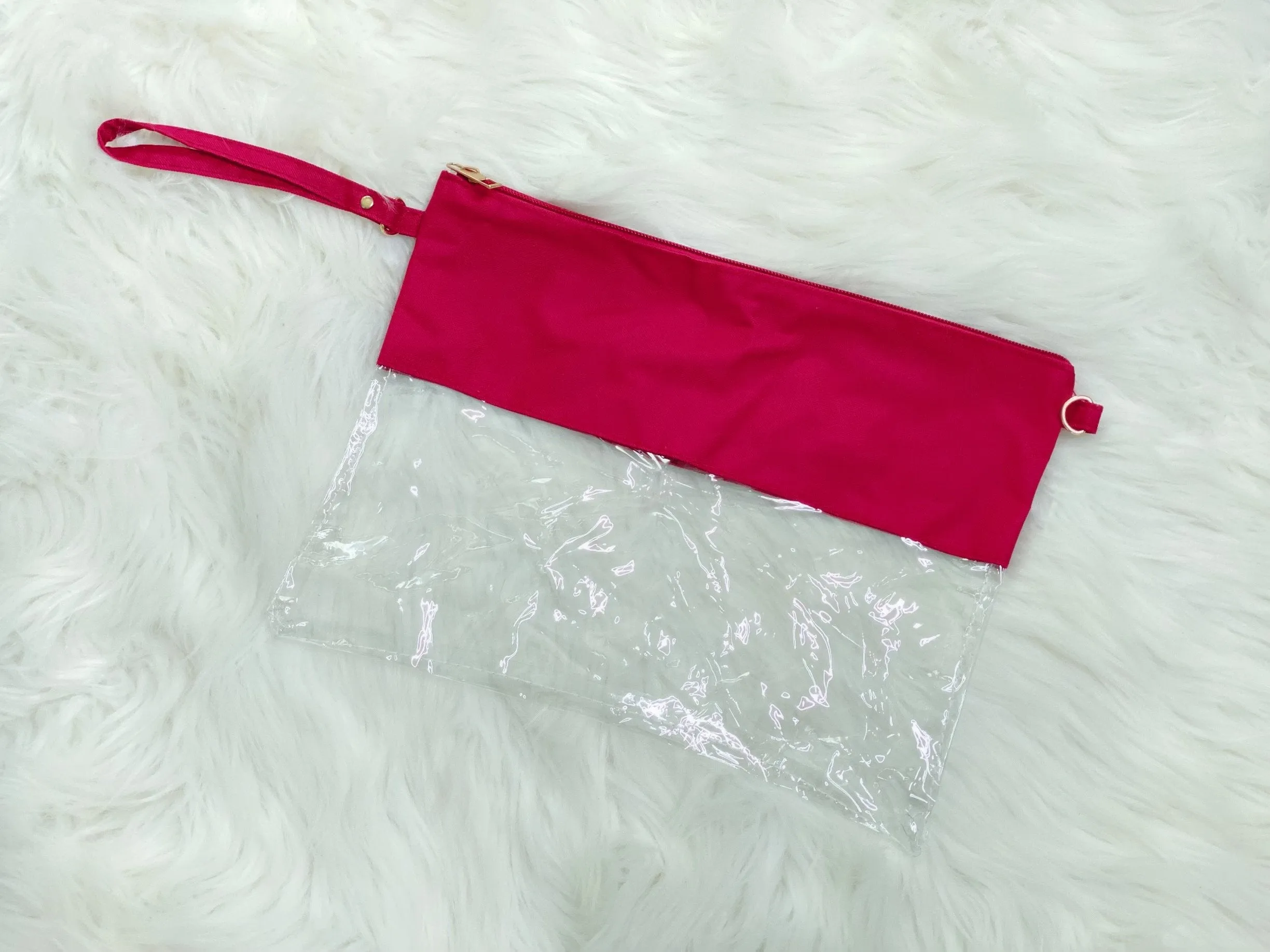 Red Stadium Crossbody Bag