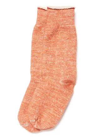 ROTOTO Double Face Socks - Orange