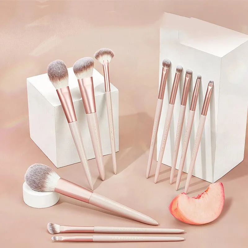 Rownyeon Misty Peach Makeup Brush 11-in-Set RY013