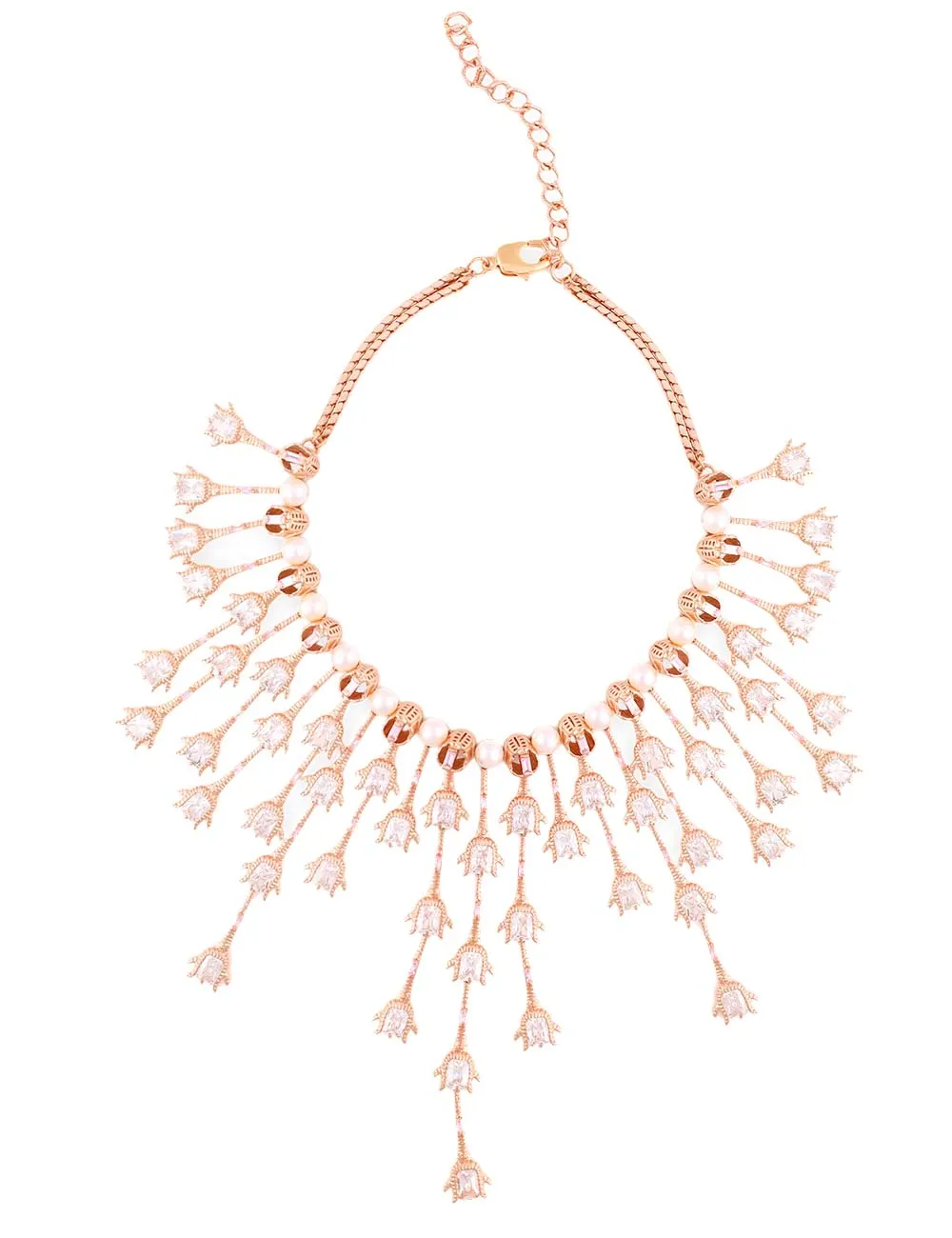 RTS - Cluster Rose Necklace