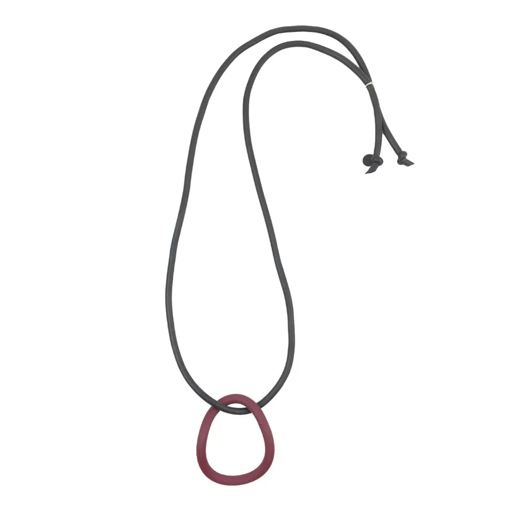 Rubber O pendant