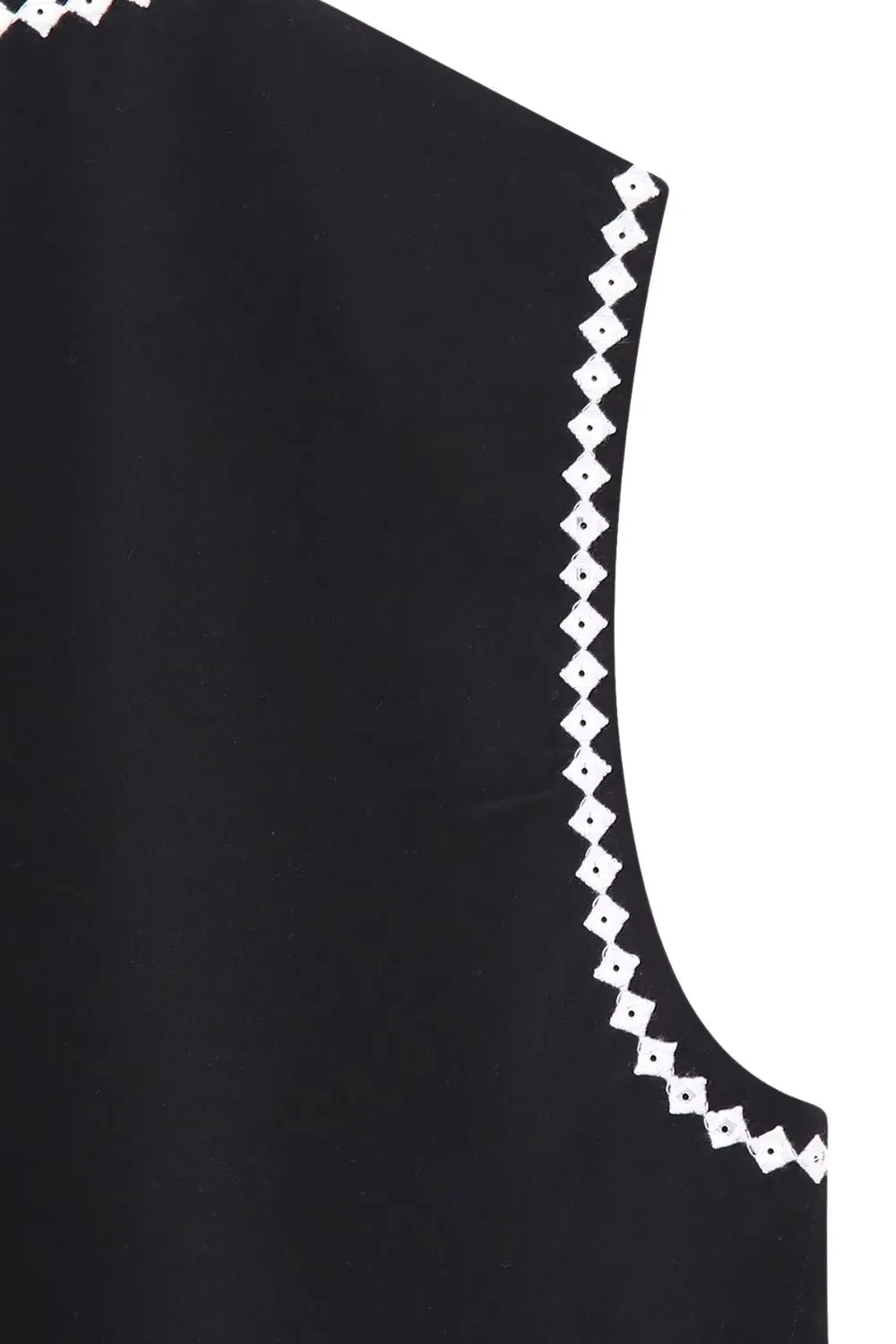 'Rylee' Embellished Mirror-Detail Vest Top