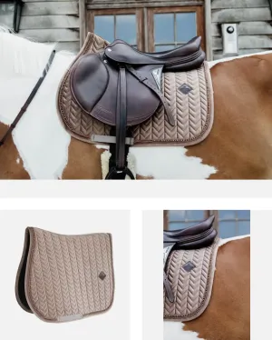 Saddle Pad Velvet Pearls Jumping