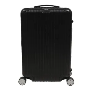 Salsa Air Cabin Suitcase Polycarbonate Black Travel Luggage 360 Degree