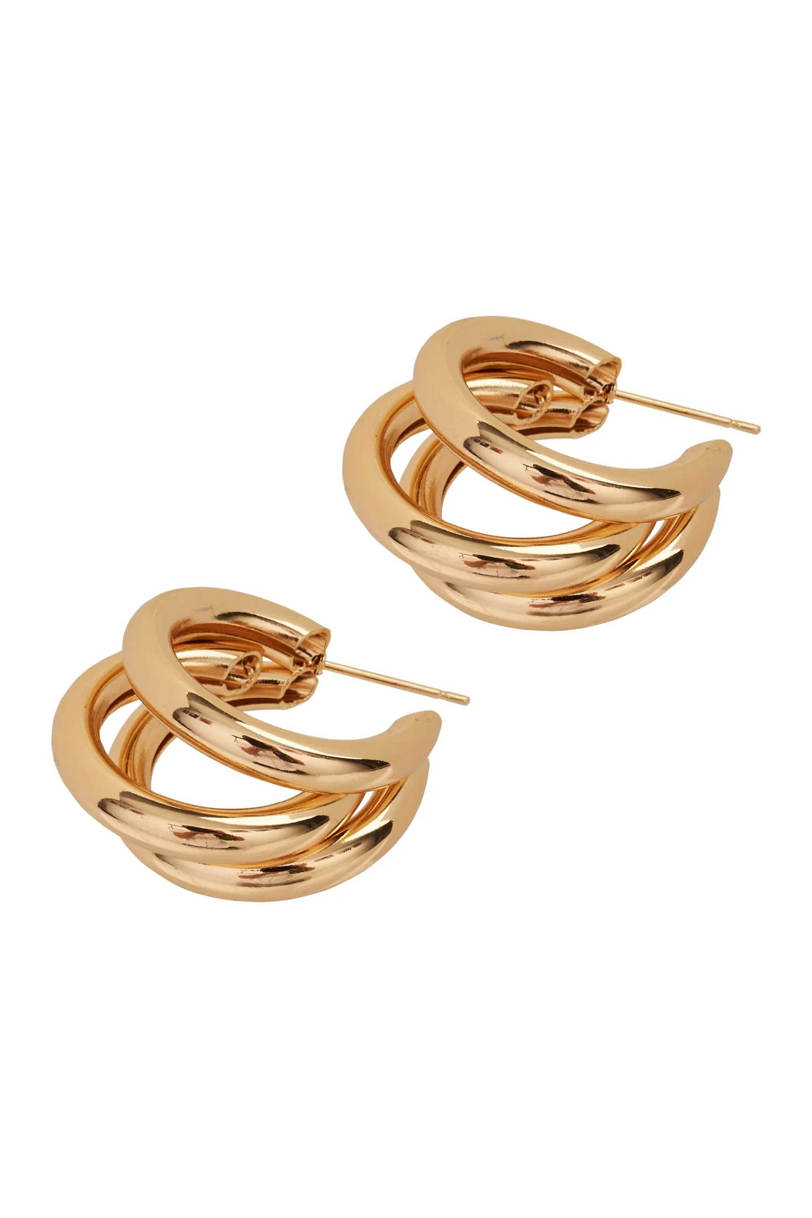 Sammi Multi Hoop Earring - Gold