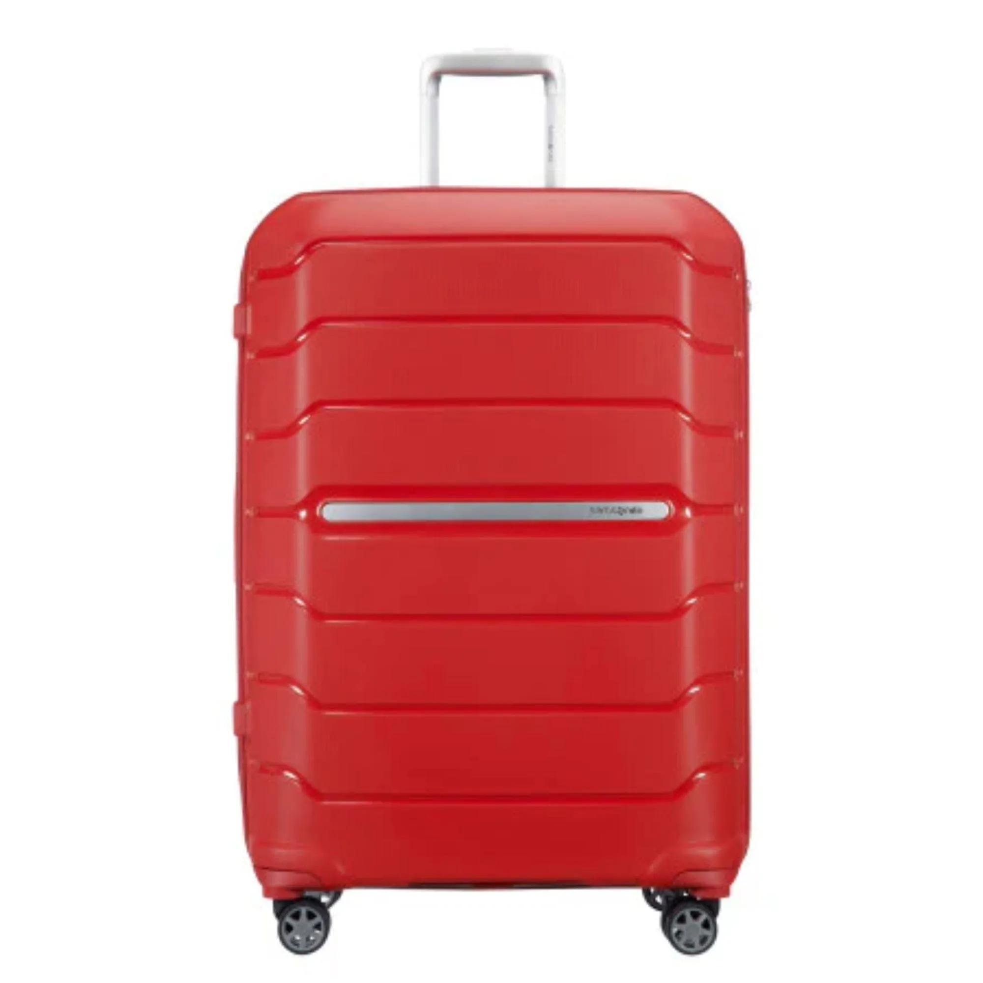 Samsonite Flux 75cm 4-Wheel Large Suitcase In Red