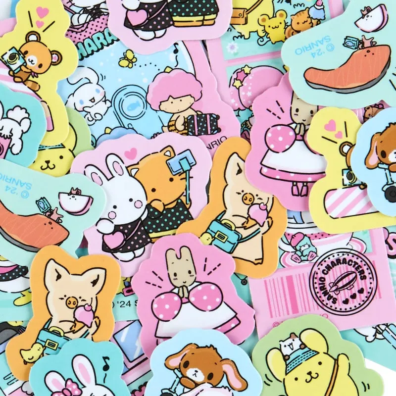 Sanrio Character 24-pc Mini Sticker Pack (Day at the Funfair Series)