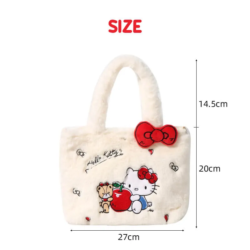Sanrio Fluffy Tote Handbag
