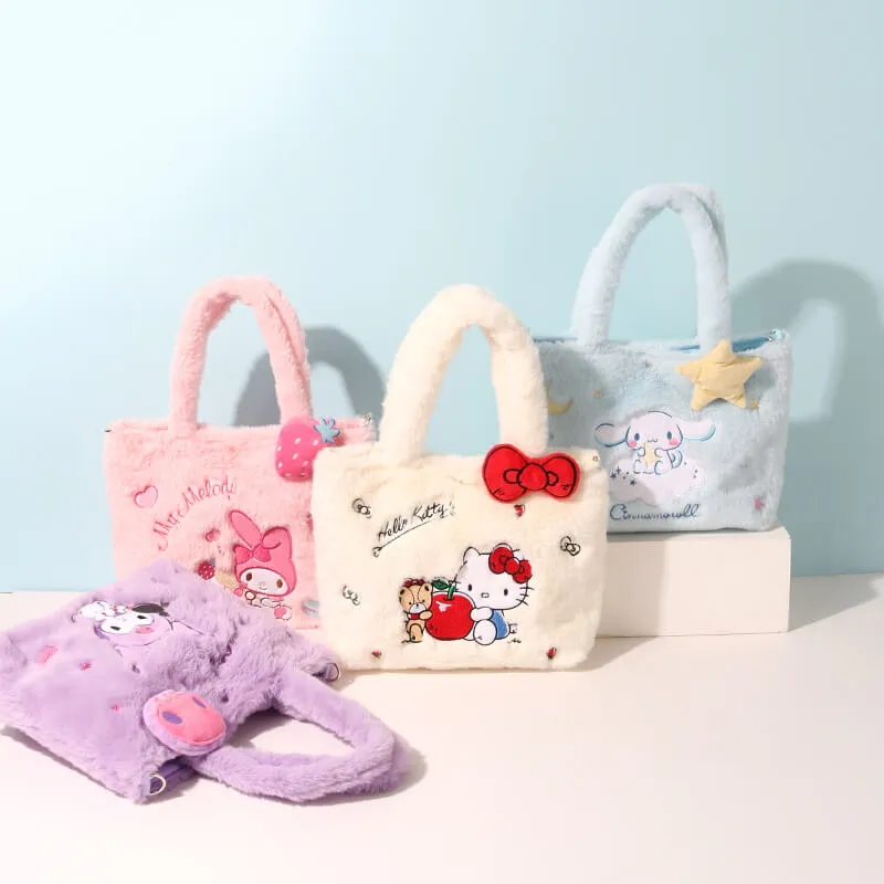 Sanrio Fluffy Tote Handbag