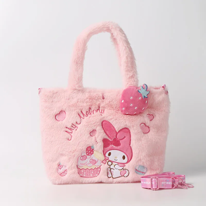 Sanrio Fluffy Tote Handbag