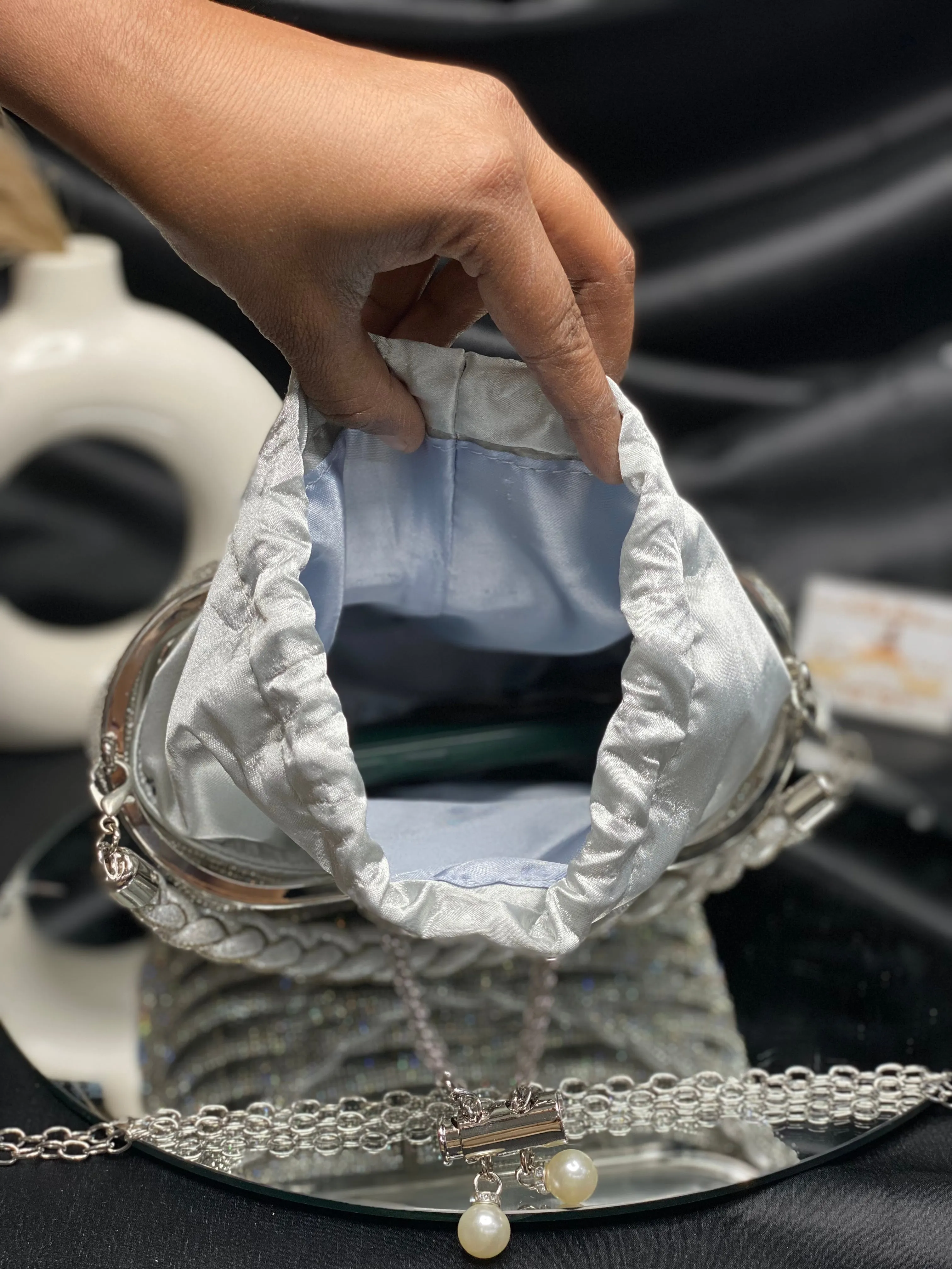 Sapphire Bucket Bag