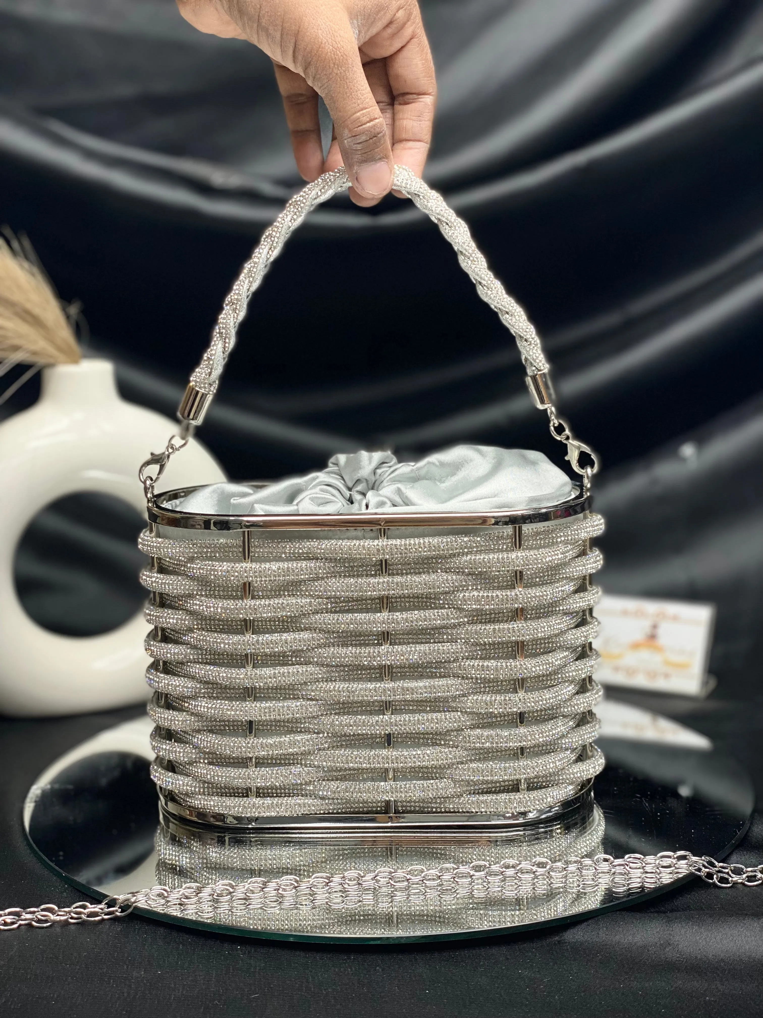 Sapphire Bucket Bag