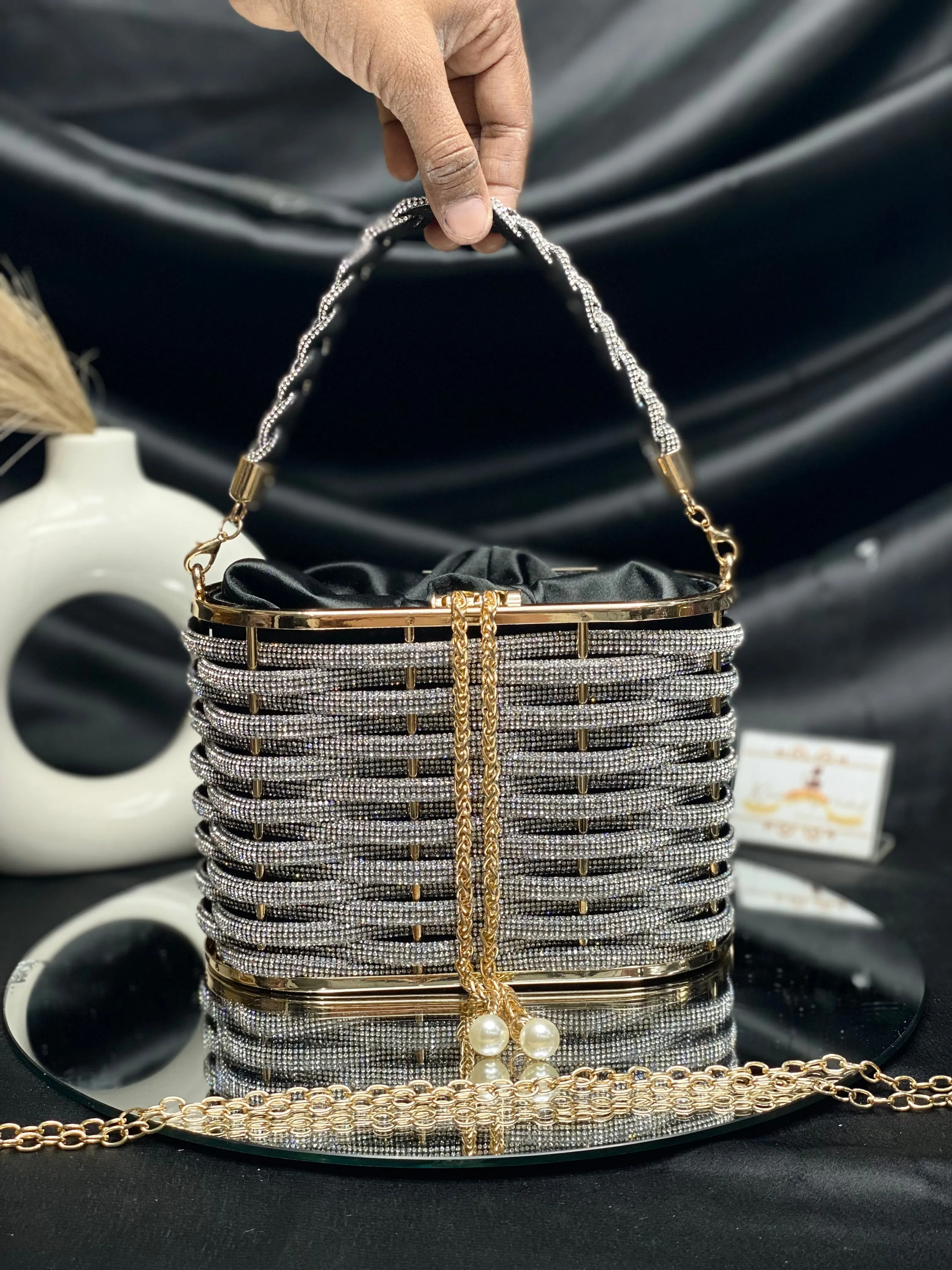 Sapphire Bucket Bag