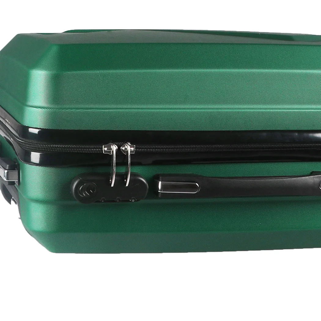 Set of 2 20"Travel Luggage Set - Green