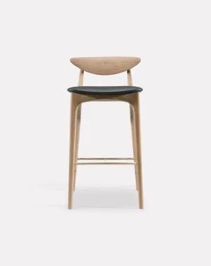 Shanowen White Oak Anthrazite High Stool