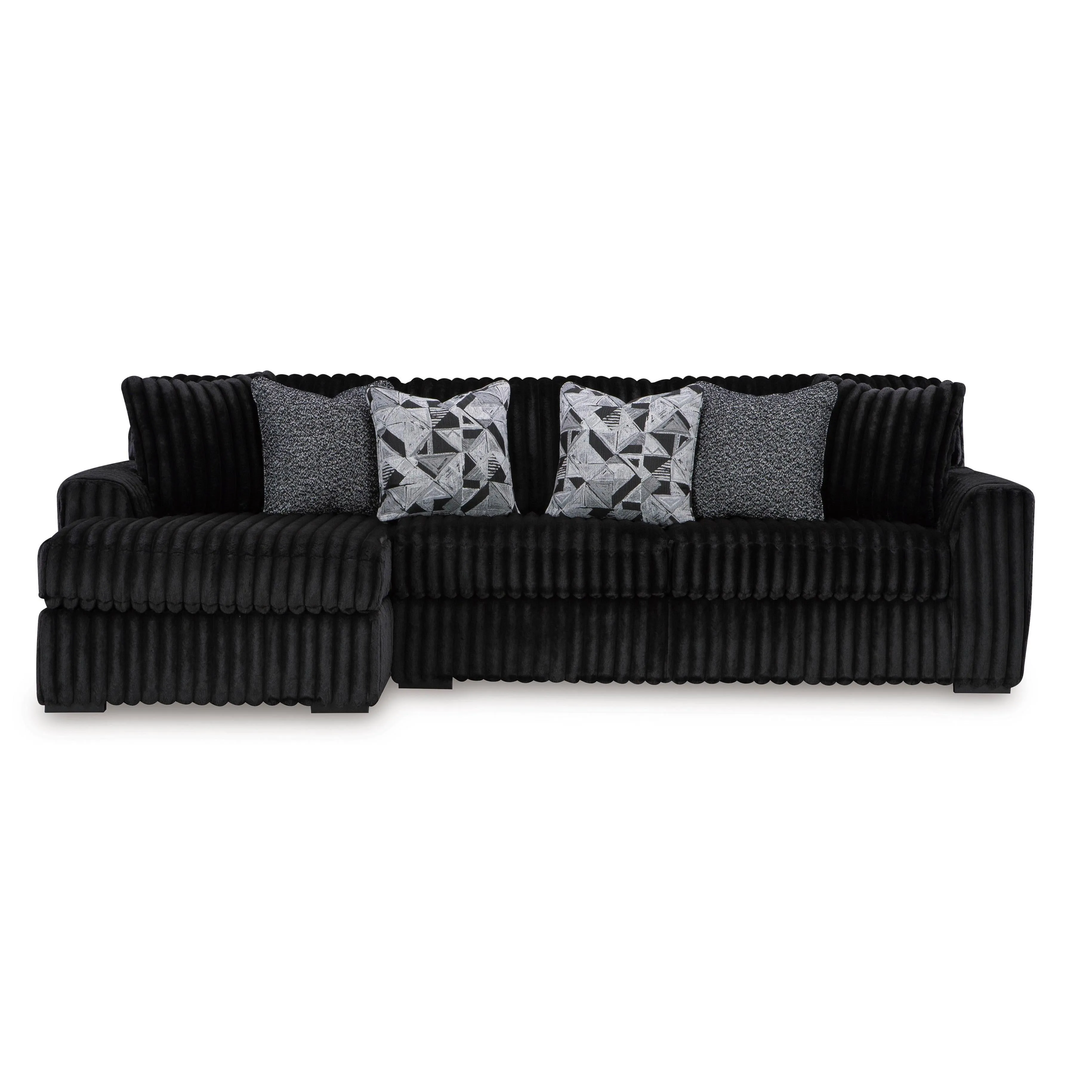Signature Design by Ashley Midnight-Madness Fabric 2 pc Sectional 9810316/9810367