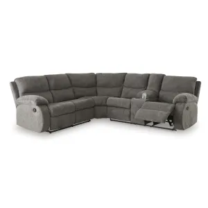 Signature Design by Ashley Museum Reclining Fabric 2 pc Sectional 8180748C/8180749C