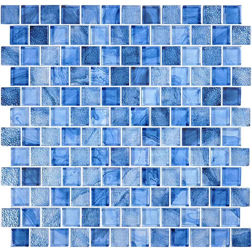 Signature Lapis Blue, 1" x 1" - Glass Tile