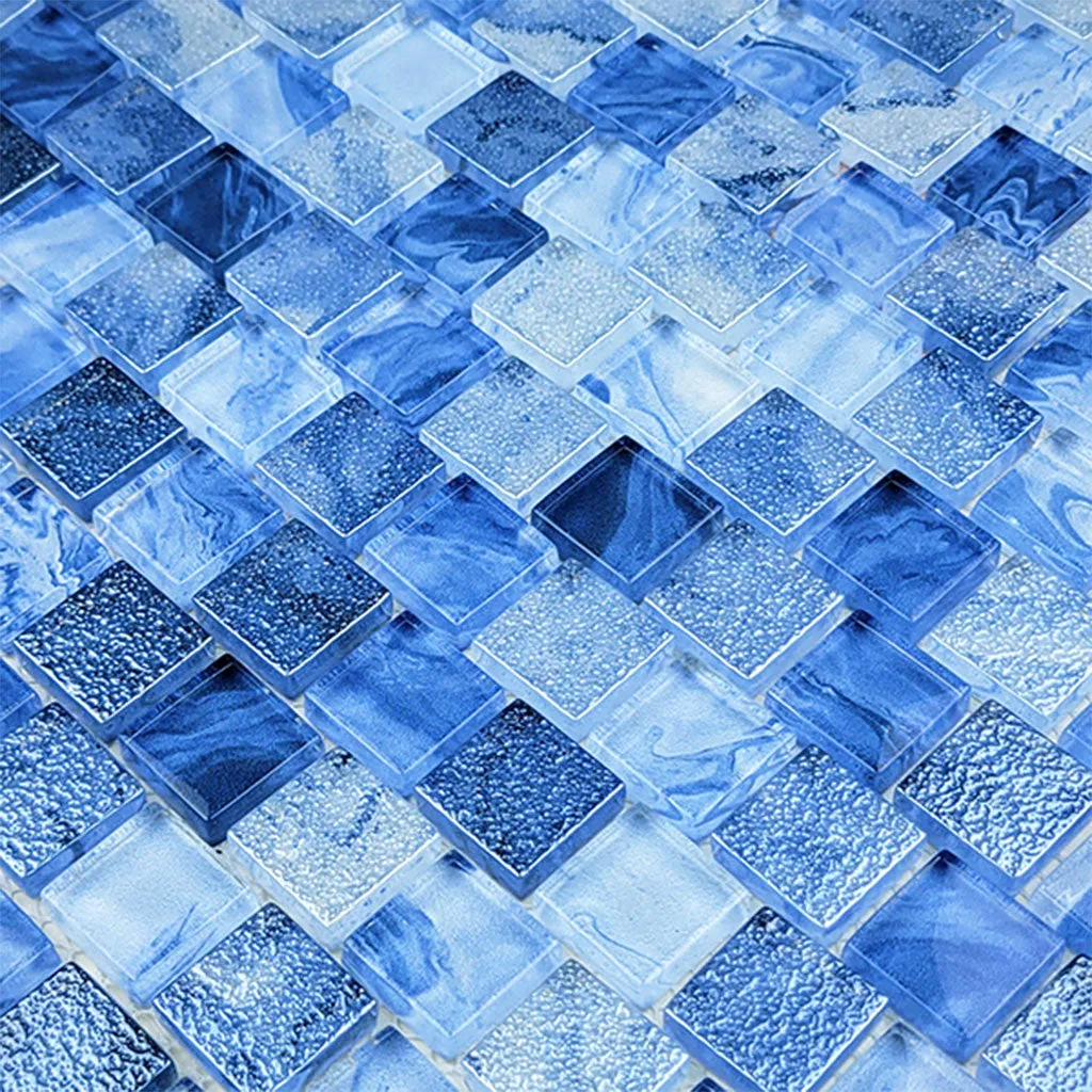 Signature Lapis Blue, 1" x 1" - Glass Tile