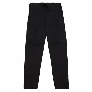 Slim Fit Cargo Pant | Black