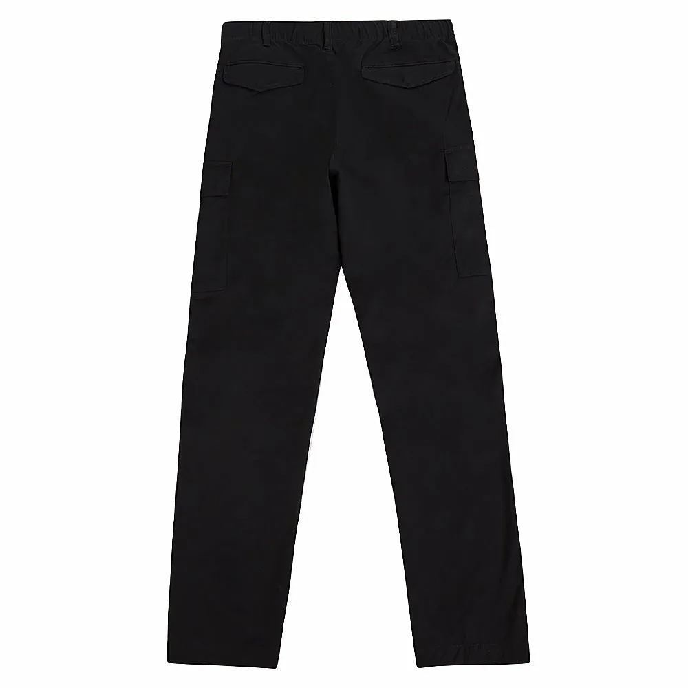Slim Fit Cargo Pant | Black