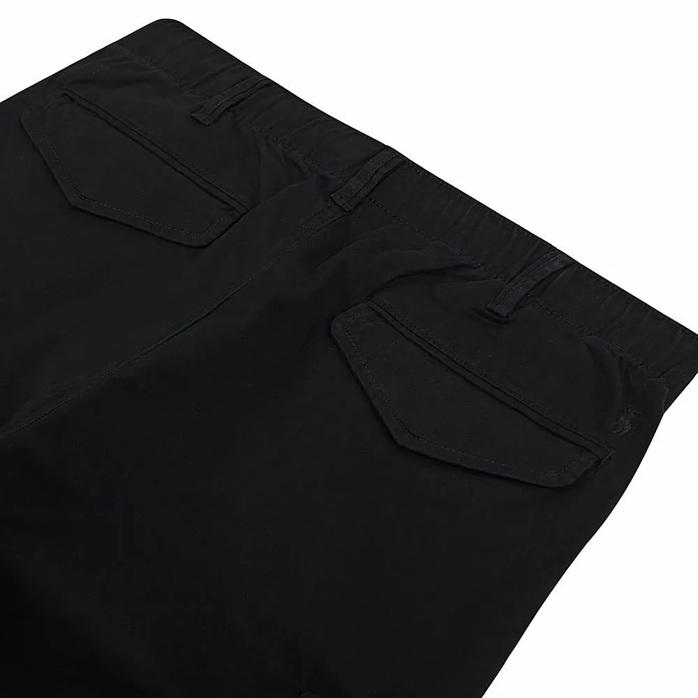 Slim Fit Cargo Pant | Black