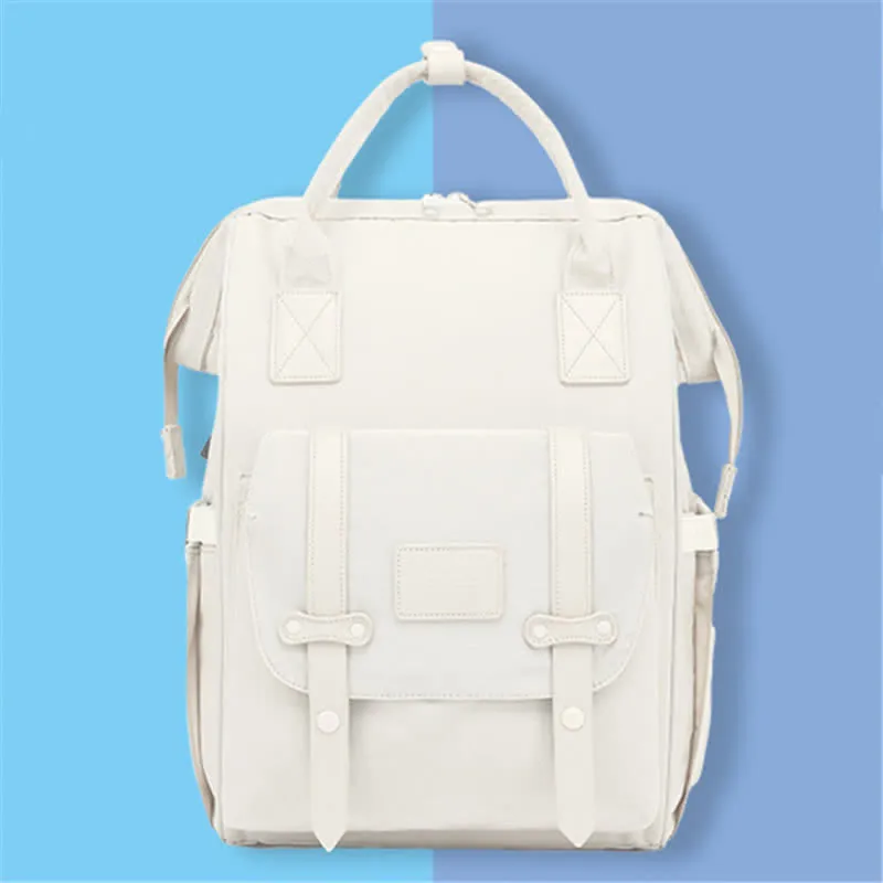 Solid Color Multi-functional Mommy Bag