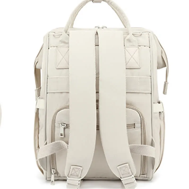 Solid Color Multi-functional Mommy Bag