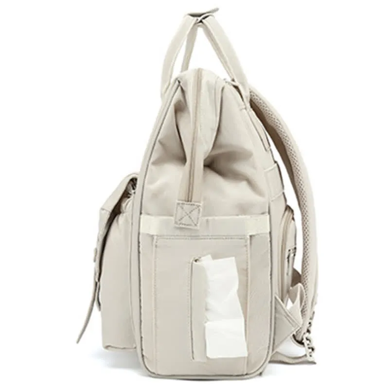 Solid Color Multi-functional Mommy Bag