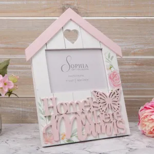 Sophia Photo Frame Home is Where Mom Is - 5" X 3.5"