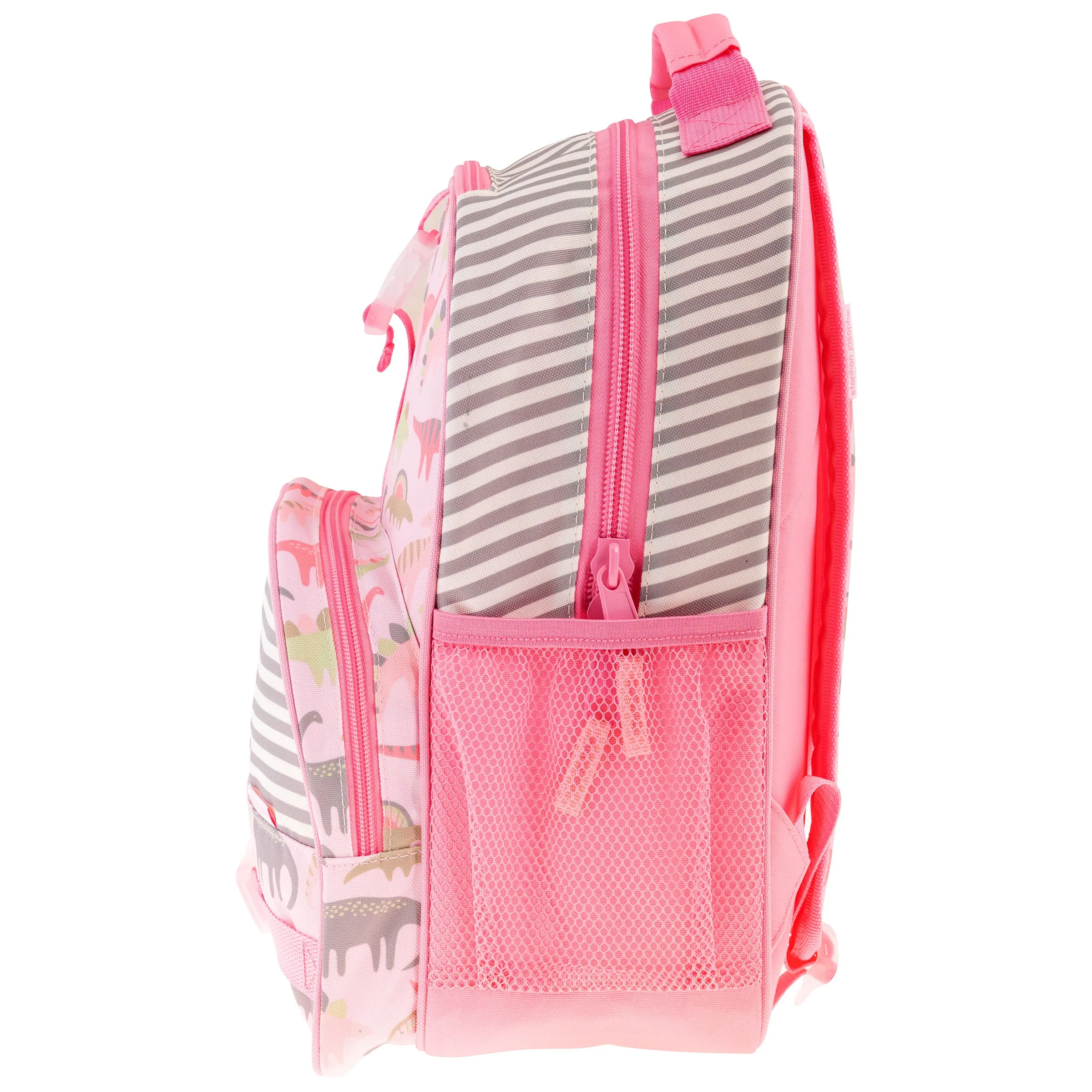 Stephen Joseph All Over Print Backpack, Pink Dinosaur
