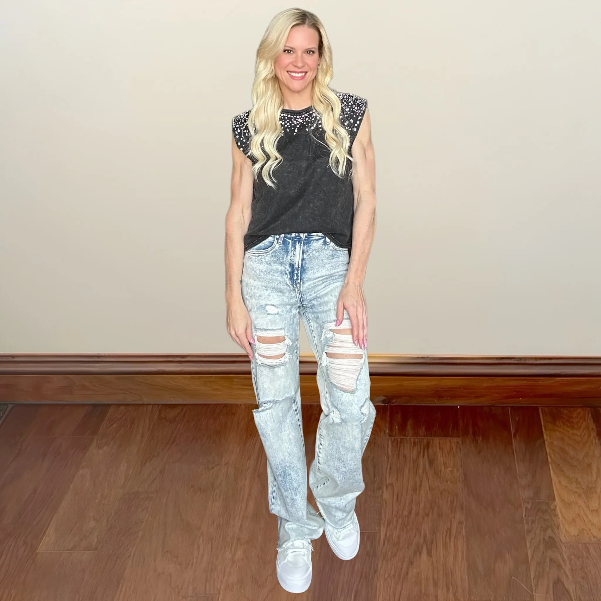 Street Chic Embellished Tank