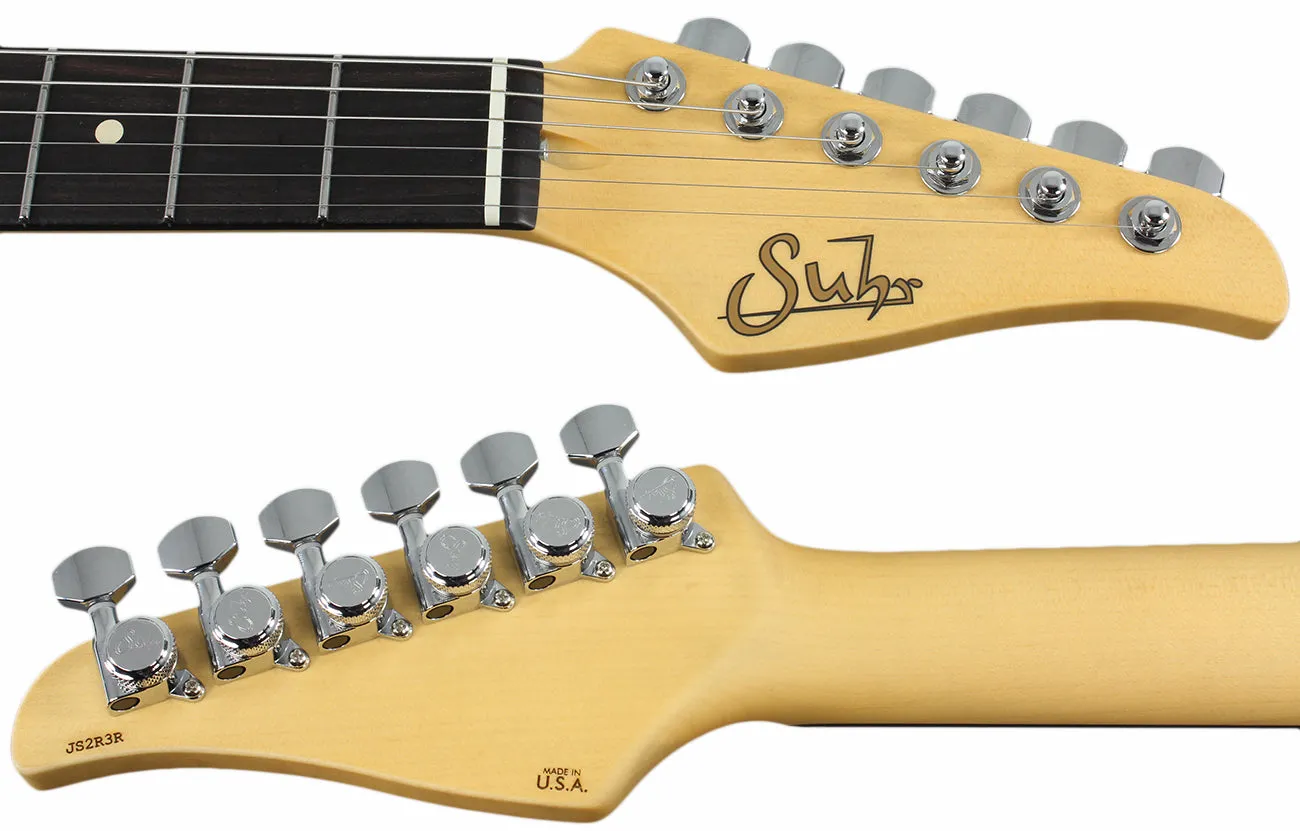 Suhr Classic Pro HSS Guitar - Black, Rosewood