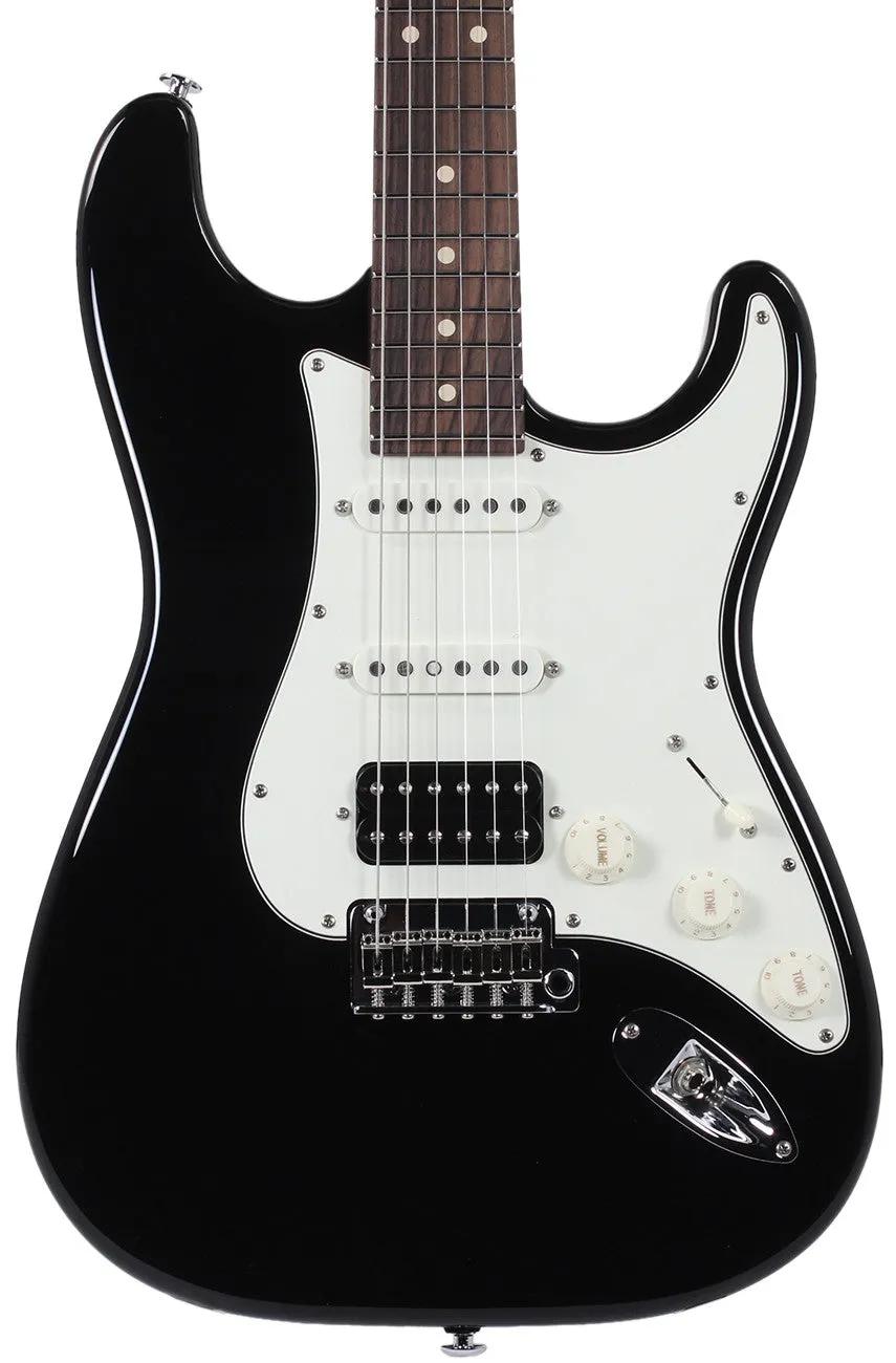 Suhr Classic Pro HSS Guitar - Black, Rosewood